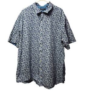 Synergy pineapple button down shirt